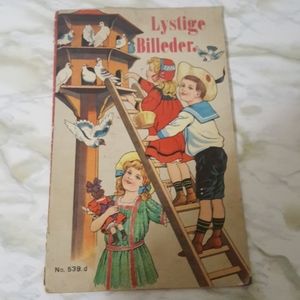 Lystige Billeder no. 539.d antique Children's book